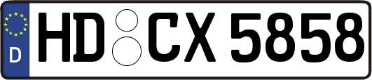 HD-CX5858