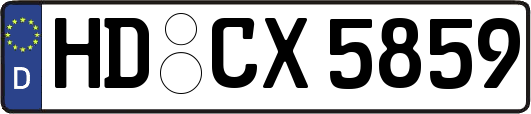 HD-CX5859