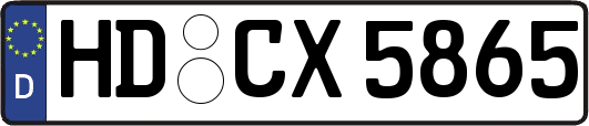 HD-CX5865