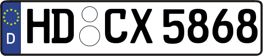 HD-CX5868