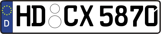 HD-CX5870