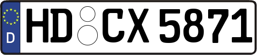 HD-CX5871