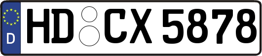 HD-CX5878
