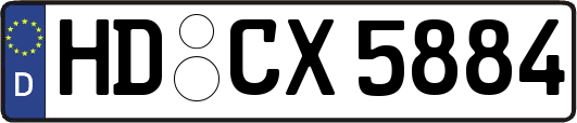 HD-CX5884