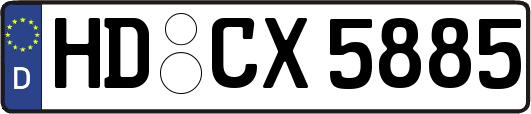 HD-CX5885