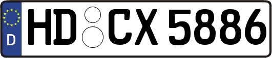 HD-CX5886
