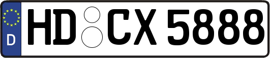 HD-CX5888