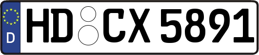 HD-CX5891