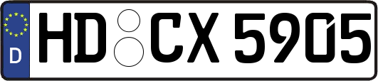 HD-CX5905