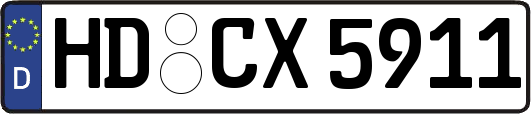 HD-CX5911