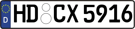 HD-CX5916