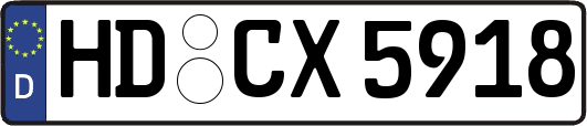 HD-CX5918