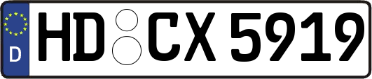 HD-CX5919