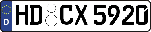 HD-CX5920