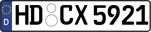 HD-CX5921