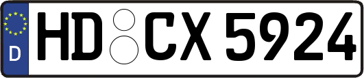 HD-CX5924