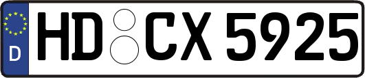 HD-CX5925
