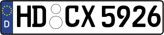 HD-CX5926