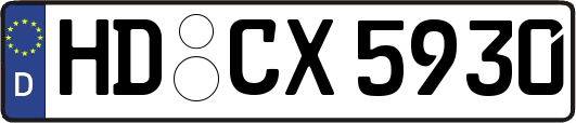 HD-CX5930