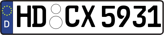 HD-CX5931
