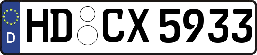 HD-CX5933