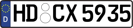 HD-CX5935