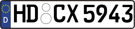 HD-CX5943
