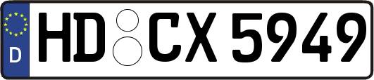 HD-CX5949
