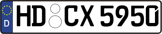 HD-CX5950
