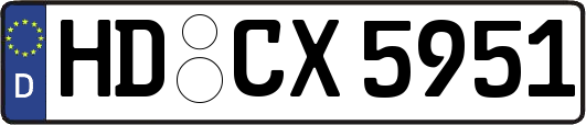 HD-CX5951