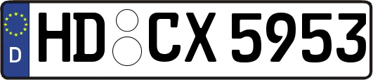 HD-CX5953