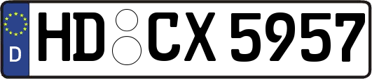 HD-CX5957