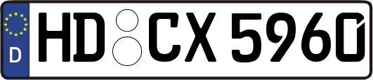 HD-CX5960
