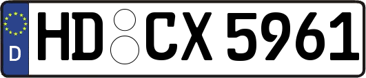 HD-CX5961