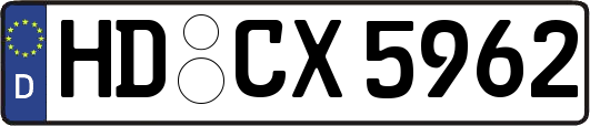 HD-CX5962