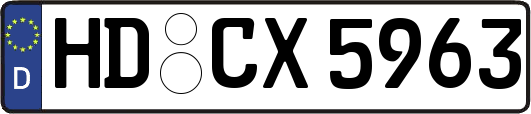 HD-CX5963