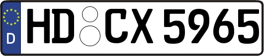 HD-CX5965