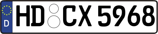 HD-CX5968