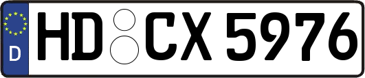 HD-CX5976