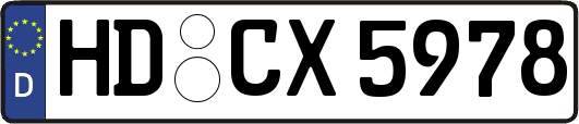HD-CX5978