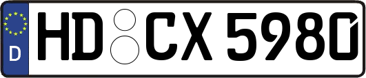 HD-CX5980