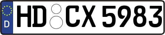 HD-CX5983