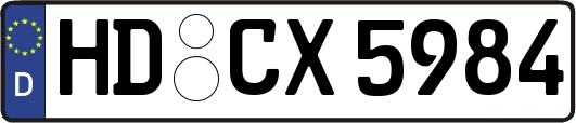 HD-CX5984