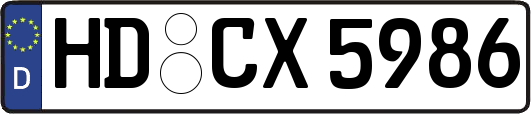 HD-CX5986