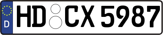 HD-CX5987