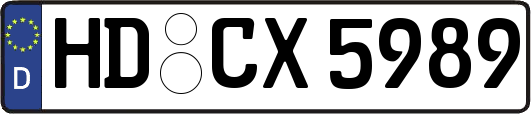 HD-CX5989
