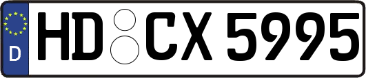HD-CX5995