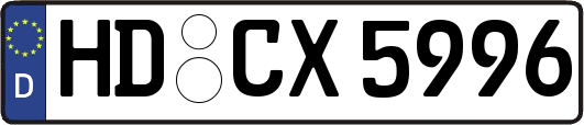 HD-CX5996