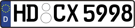 HD-CX5998