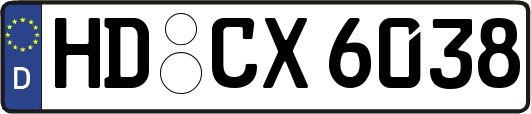 HD-CX6038